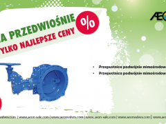 Wyprzedaż w AEON -  przepustnica mimośrodowa
