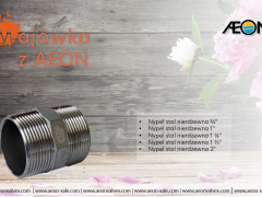 Majówka z AEON - nypel stal nierdzewna
