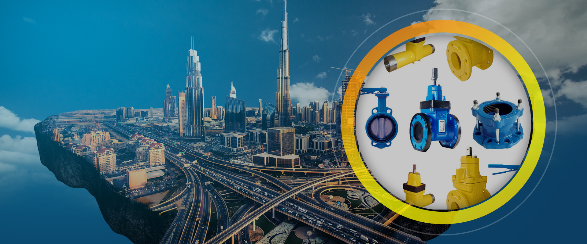 Patented Valve Technology for all pipeline network 