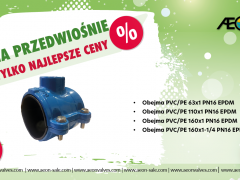 Wyprzedaż w AEON -  obejma PVC/PE