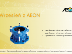 Wrzesień z AEON - Łącznik rurowo-kołnierzowy uniwersalny
