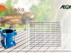 Majówka z AEON - łączniki rurowo-rurowe
